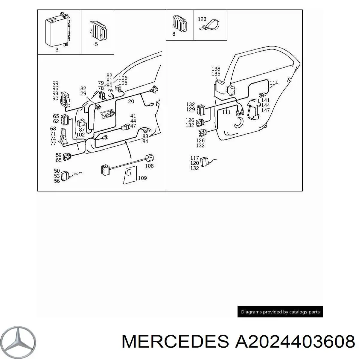 A2024403608 Mercedes 