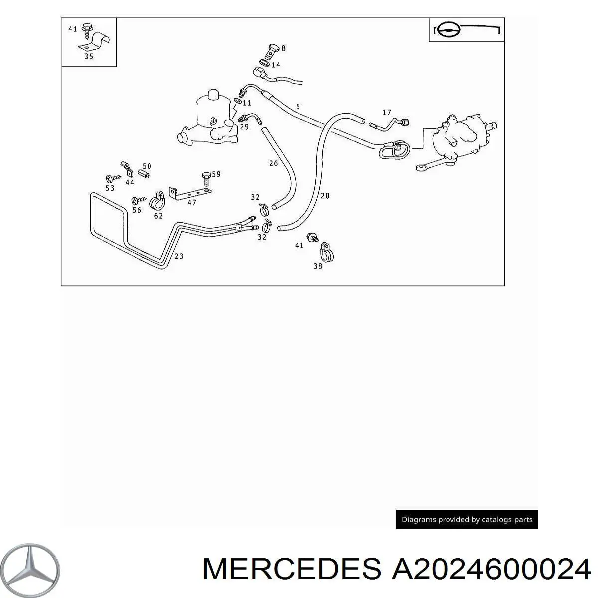 A2024600024 Mercedes 