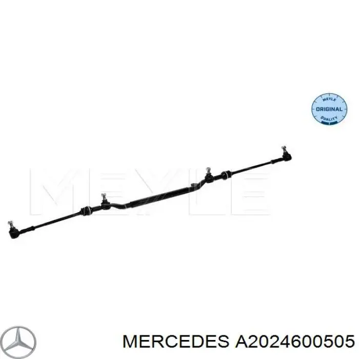 A2024600505 Mercedes трапеция рулевая, в сборе