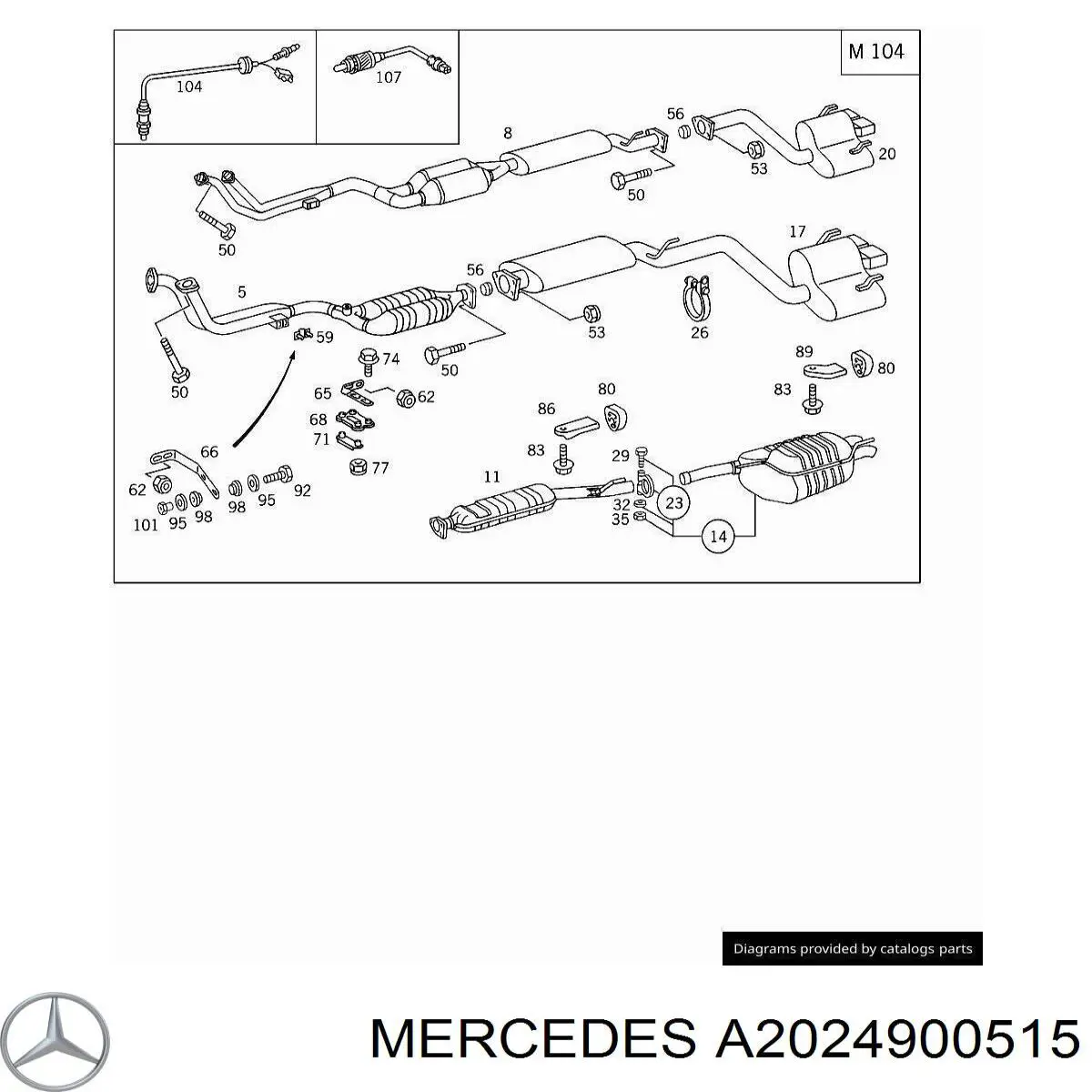  A2024900515 Mercedes