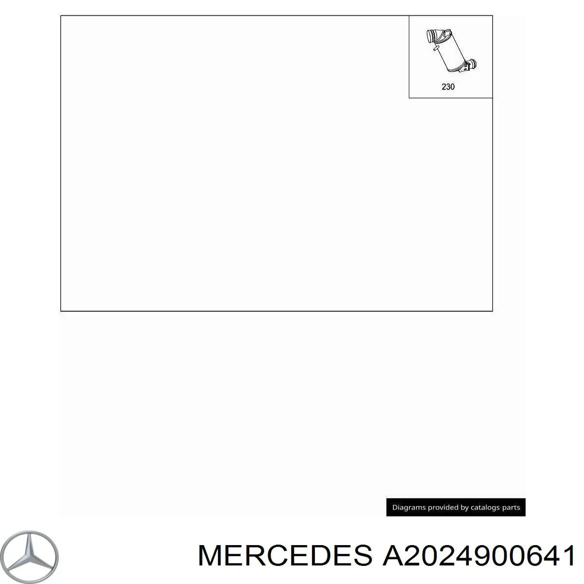 A2024900641 Mercedes соединительный хомут выпускного коллектора