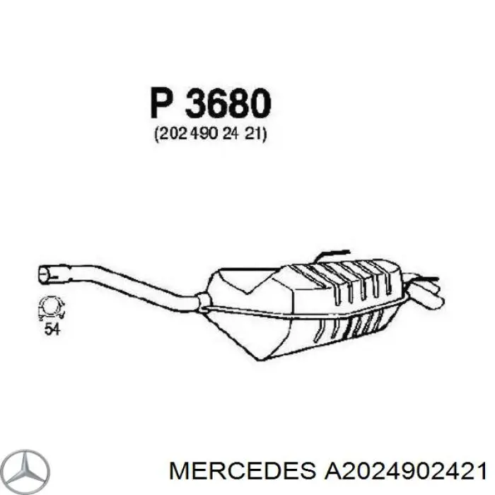  Mercedes A2024902421 цена, от 745.92 USD