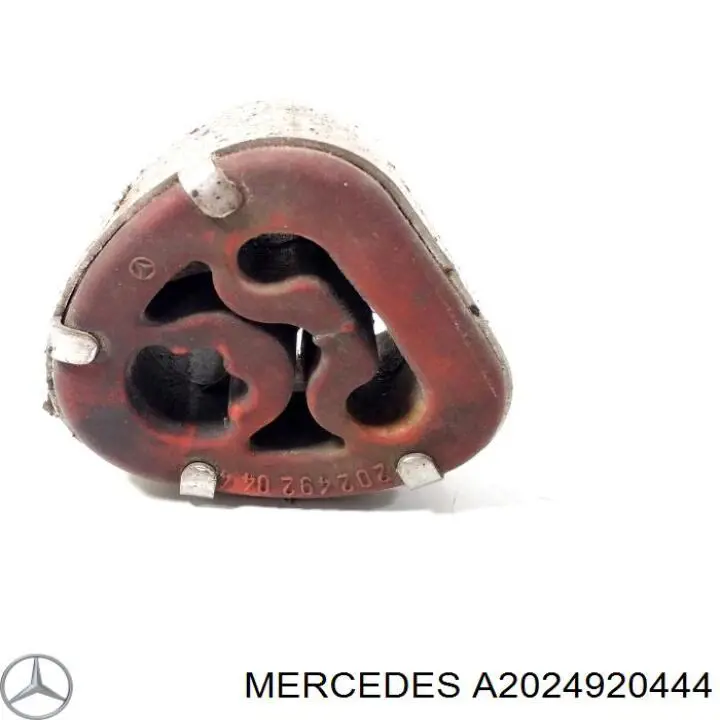 A2024920444 Mercedes подушка крепления глушителя