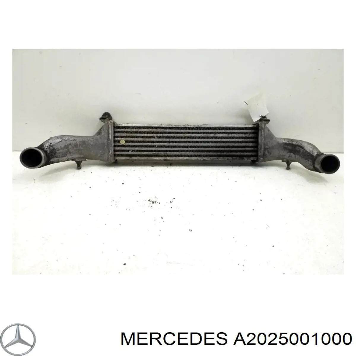 A2025001000 Mercedes radiador de intercooler