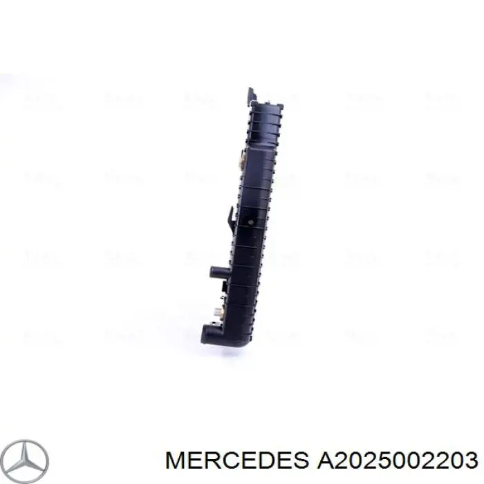 A2025002203 Mercedes радиатор