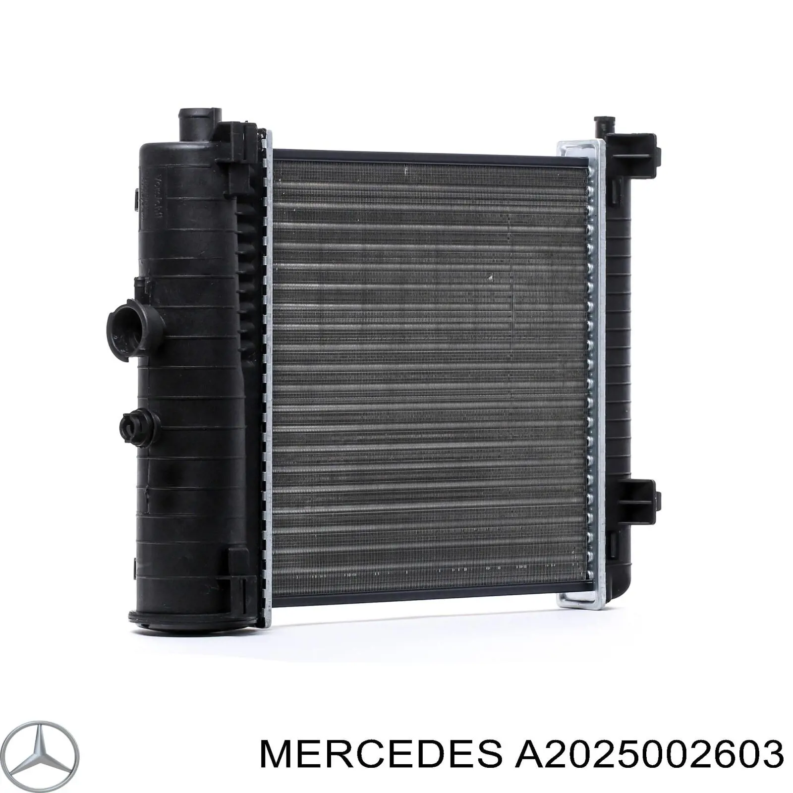 Купить A2025002603 Mercedes Радиатор водяной
