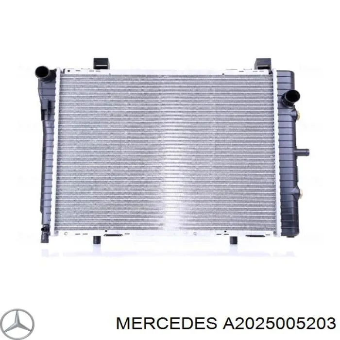 A2025005203 Mercedes радиатор