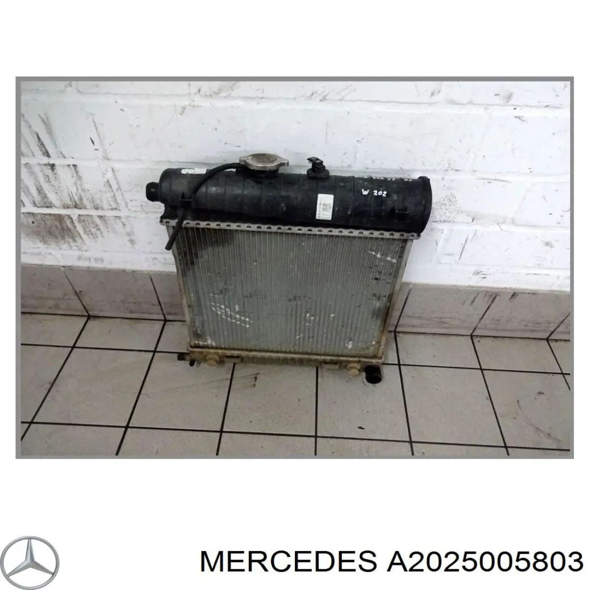 A2025005803 Mercedes Радиатор основной