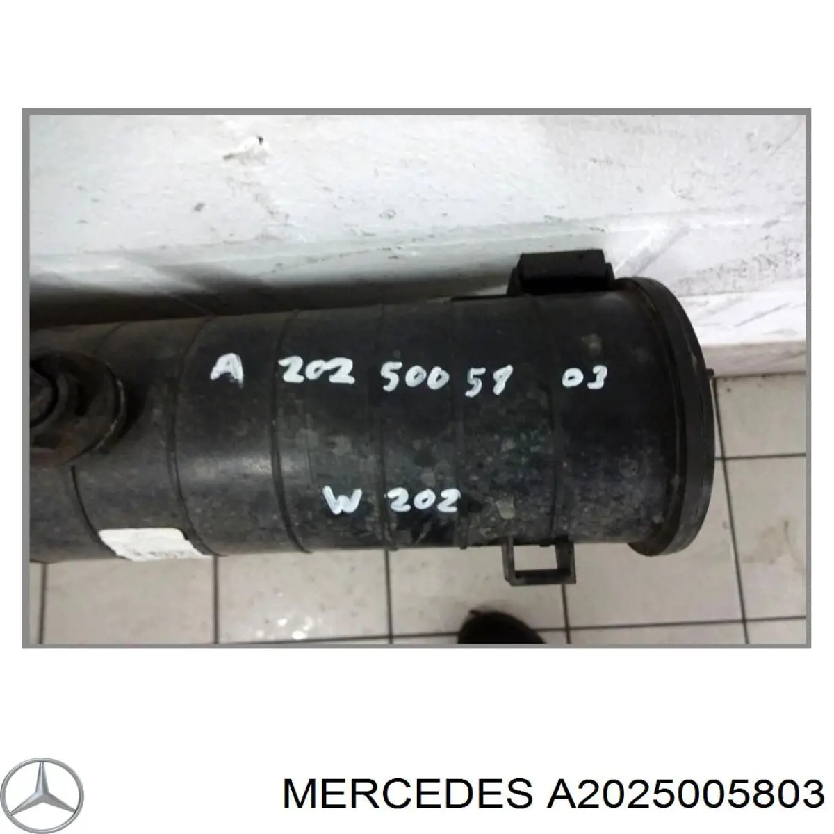 Купить A2025005803 Mercedes Радиатор водяной