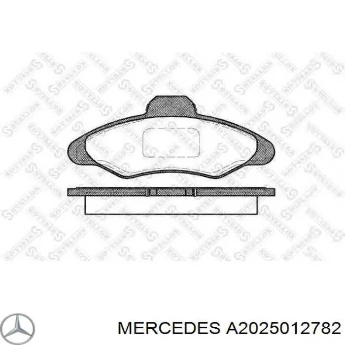 A2025012782 Mercedes шланг (патрубок радиатора охлаждения нижний)