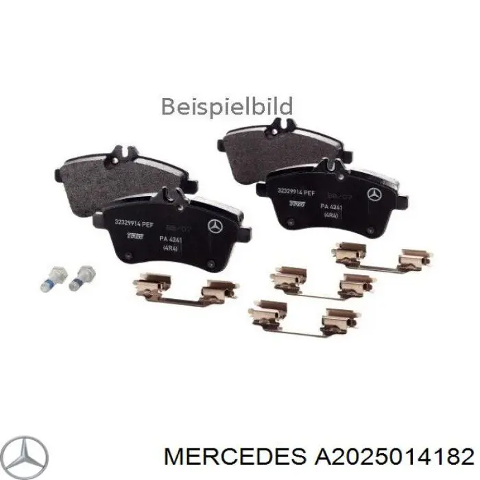 Купить A2025014182 Mercedes Патрубок радиатора