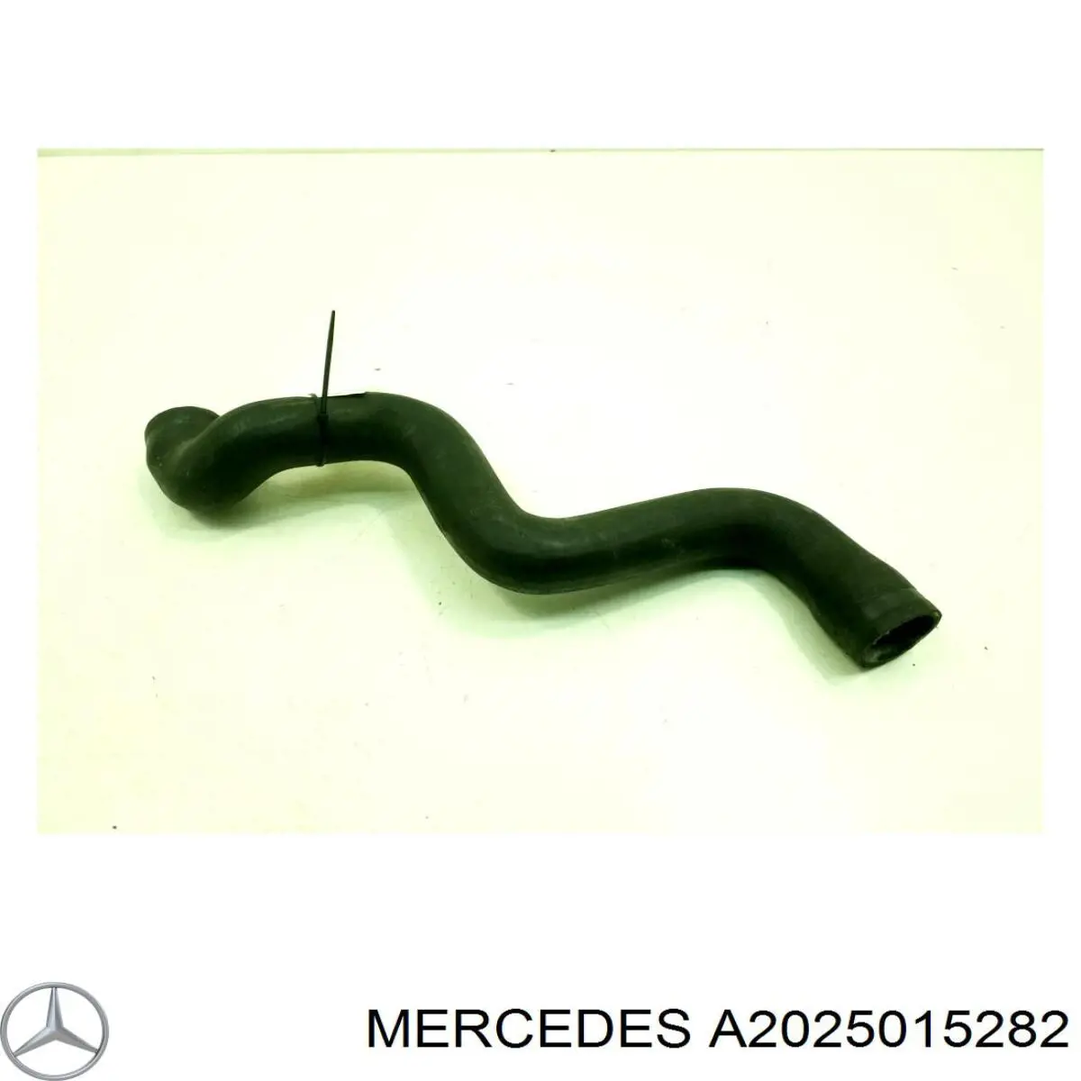 2025015282 Mercedes шланг (патрубок радиатора охлаждения верхний)