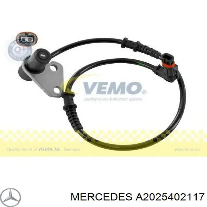 A2025402117 Mercedes датчик абс (abs передний правый)