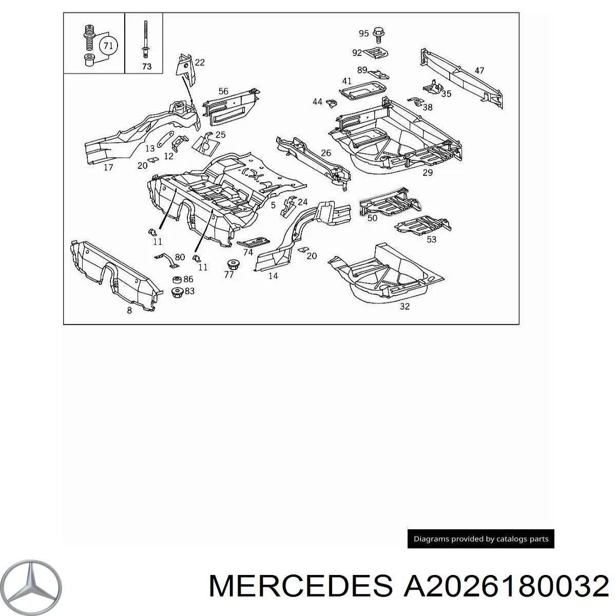 A2026180032 Mercedes 