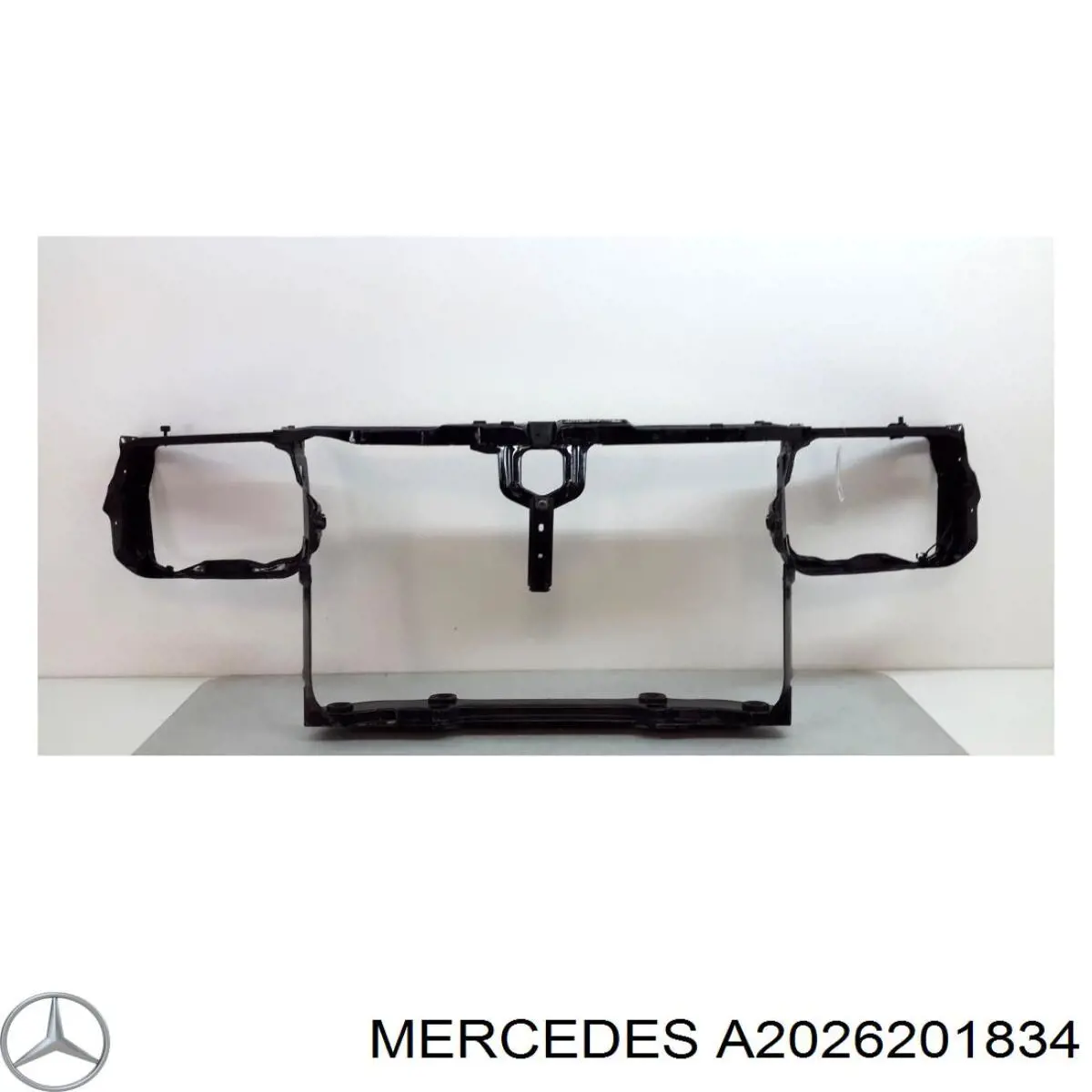 A2026201834 Mercedes suporte do radiador montado (painel de montagem de fixação das luzes)