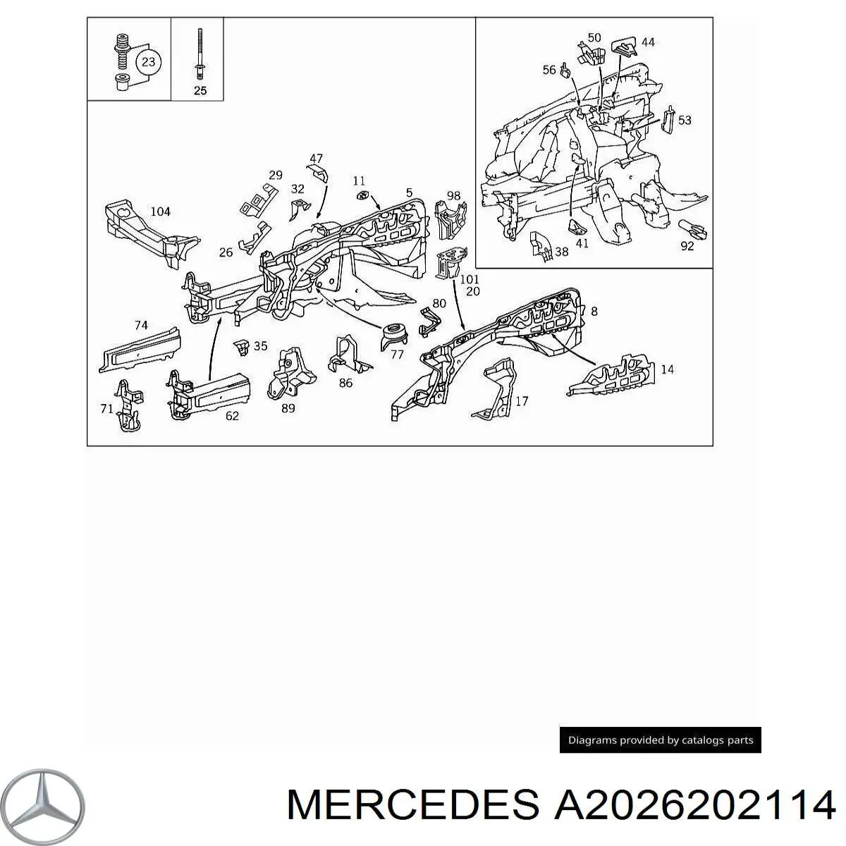 A2026202114 Mercedes 