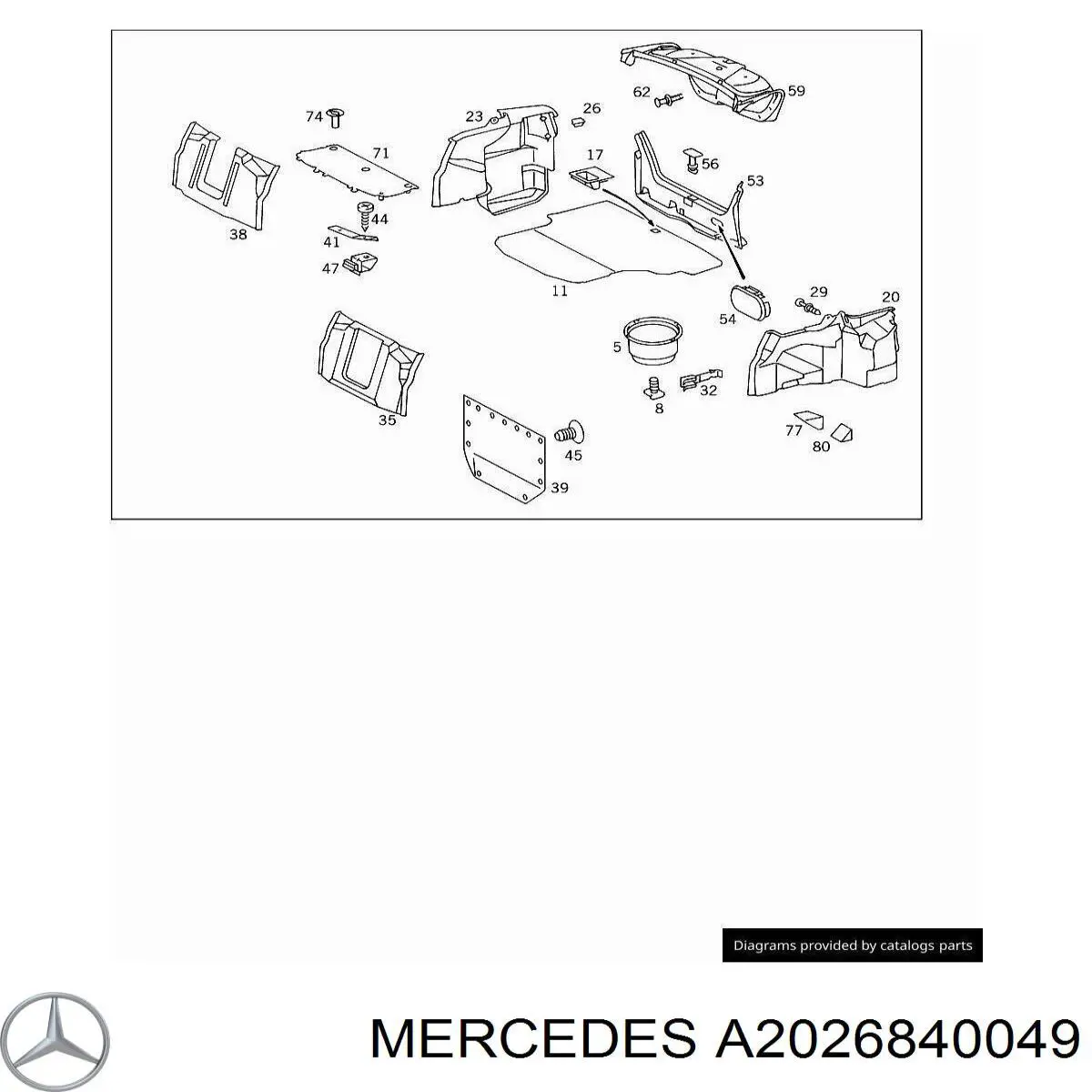 A2026840049 Mercedes 