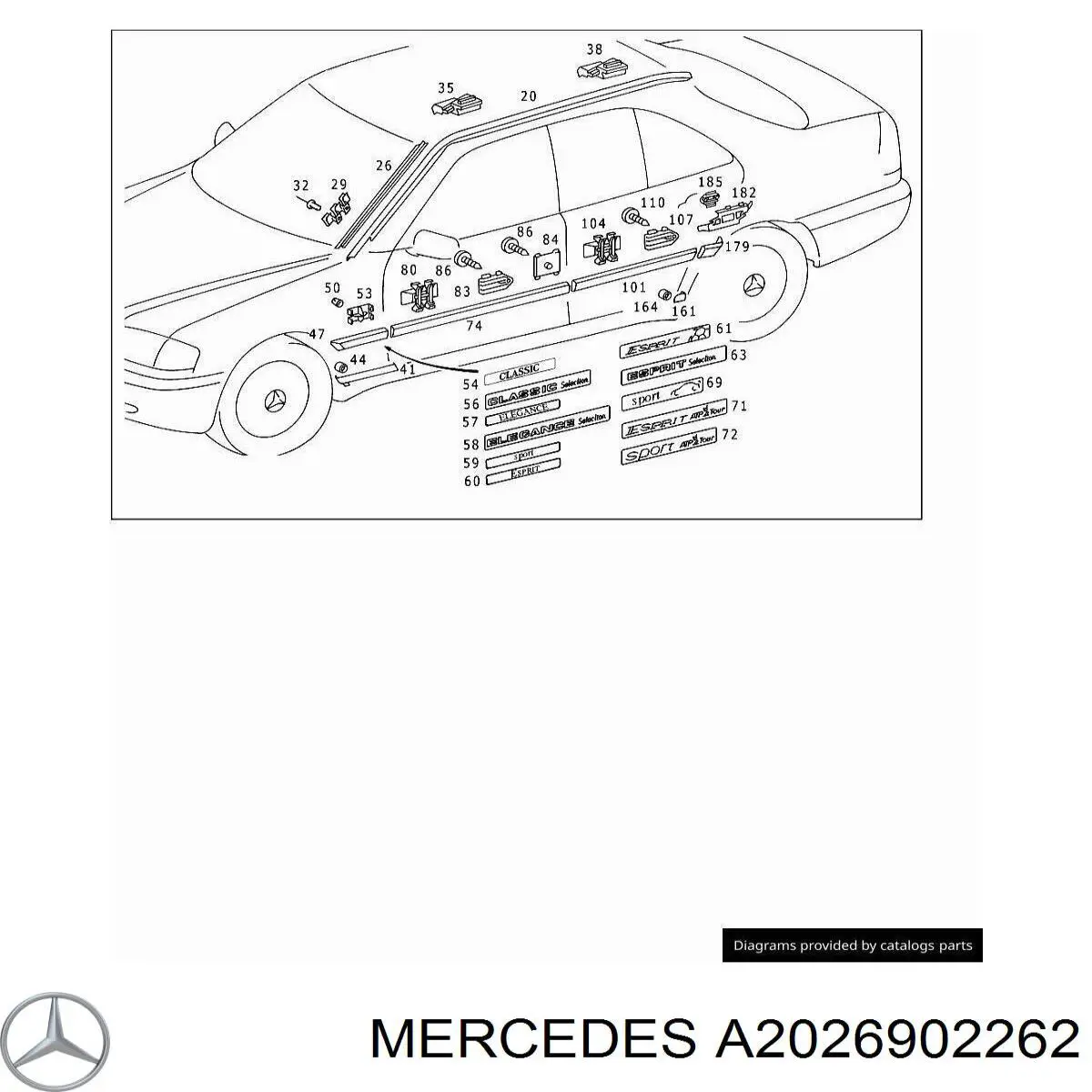 A2026902262 Mercedes 