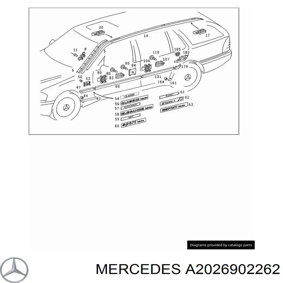  Mercedes A2026902262 цена, от 4.97 USD