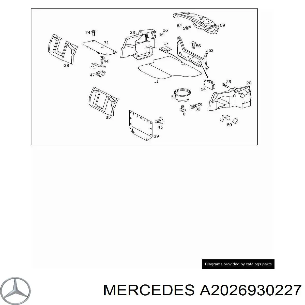 A2026930227 Mercedes 