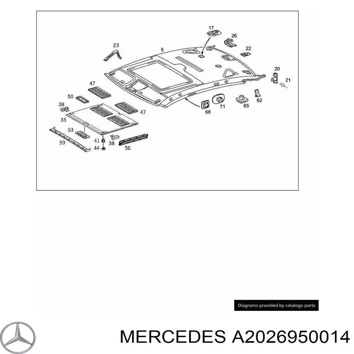 A2026950014 Mercedes 