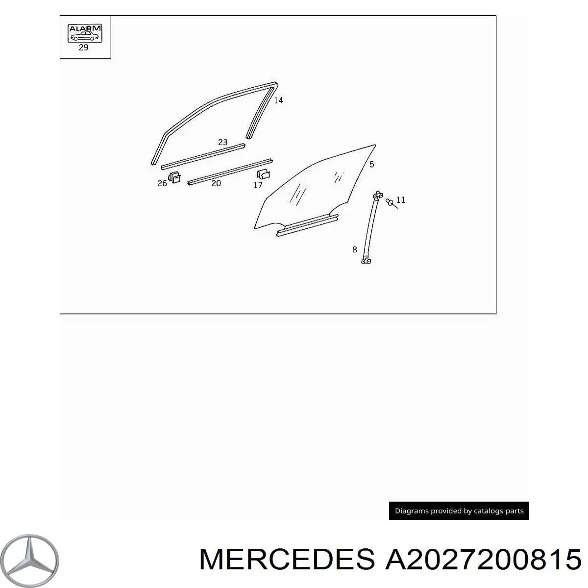 A2027200815 Mercedes 