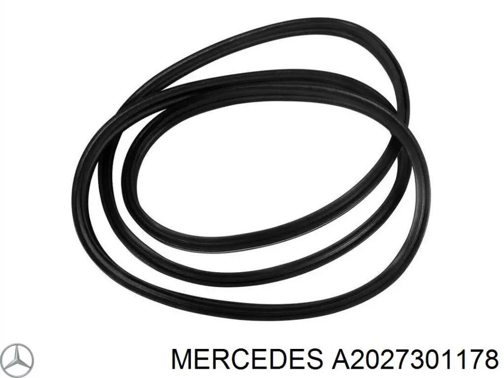 Уплотнитель двери передней левой (на двери) Mercedes A2027301178 цена, от 48.78 USD