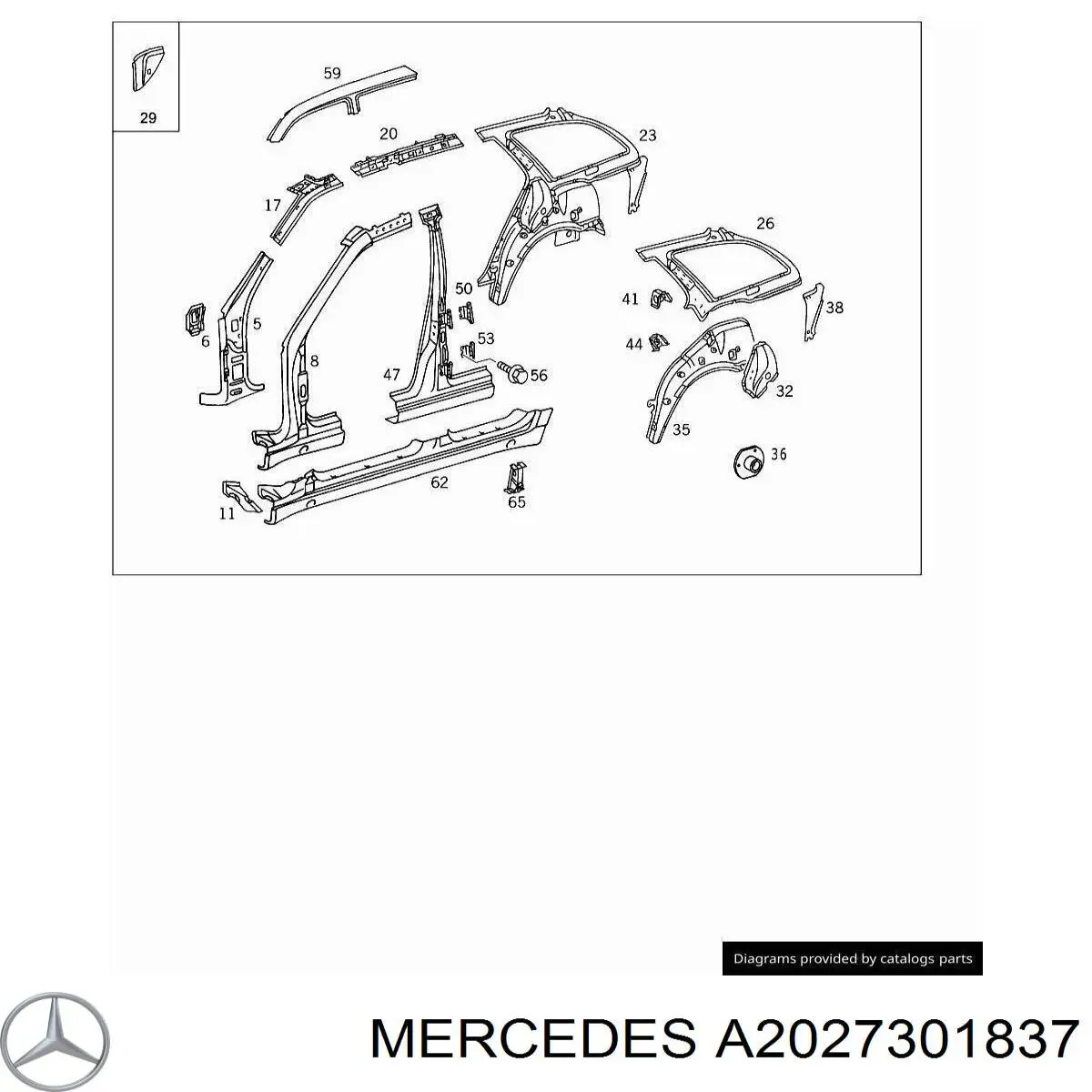 A2027301837 Mercedes 