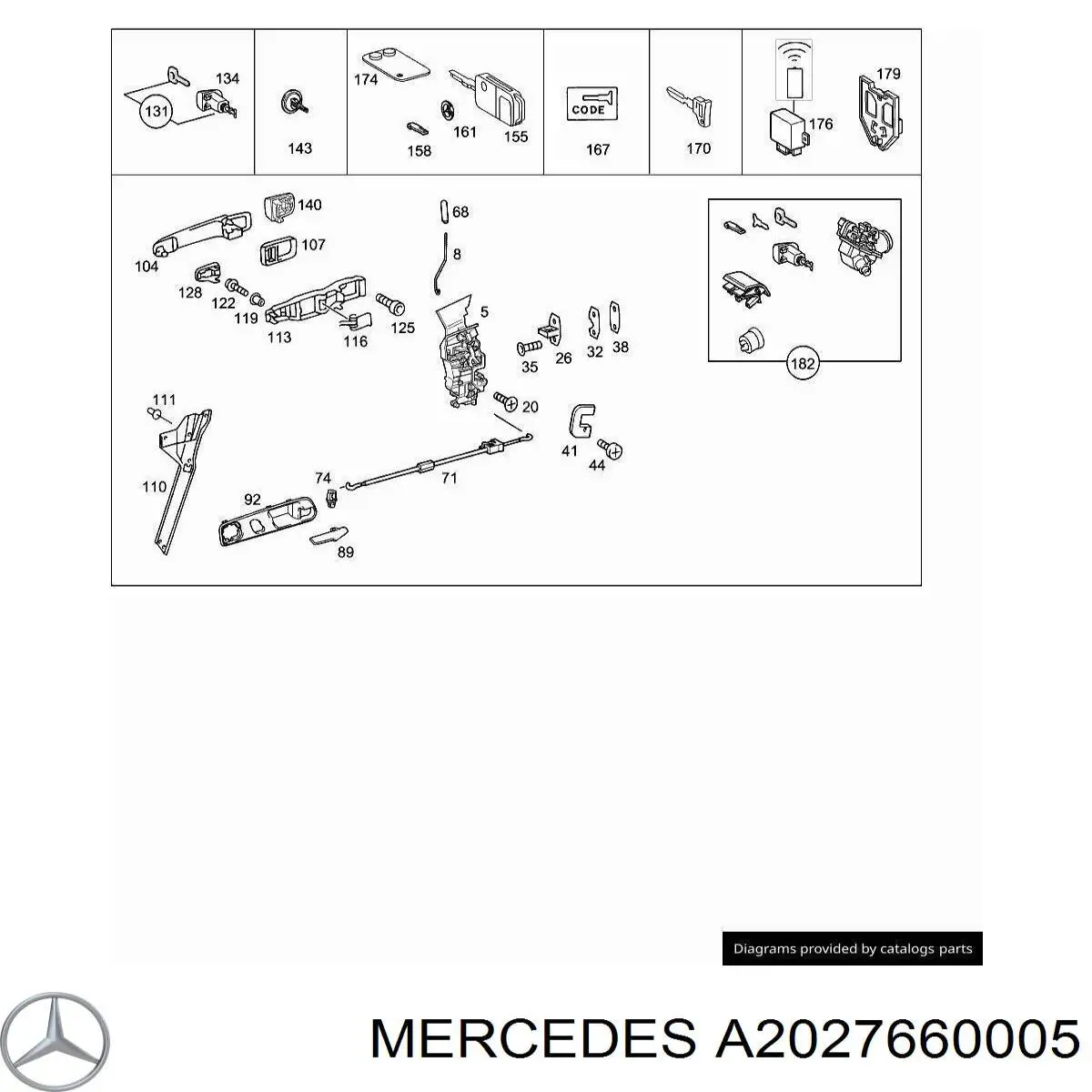 A2027660005 Mercedes 