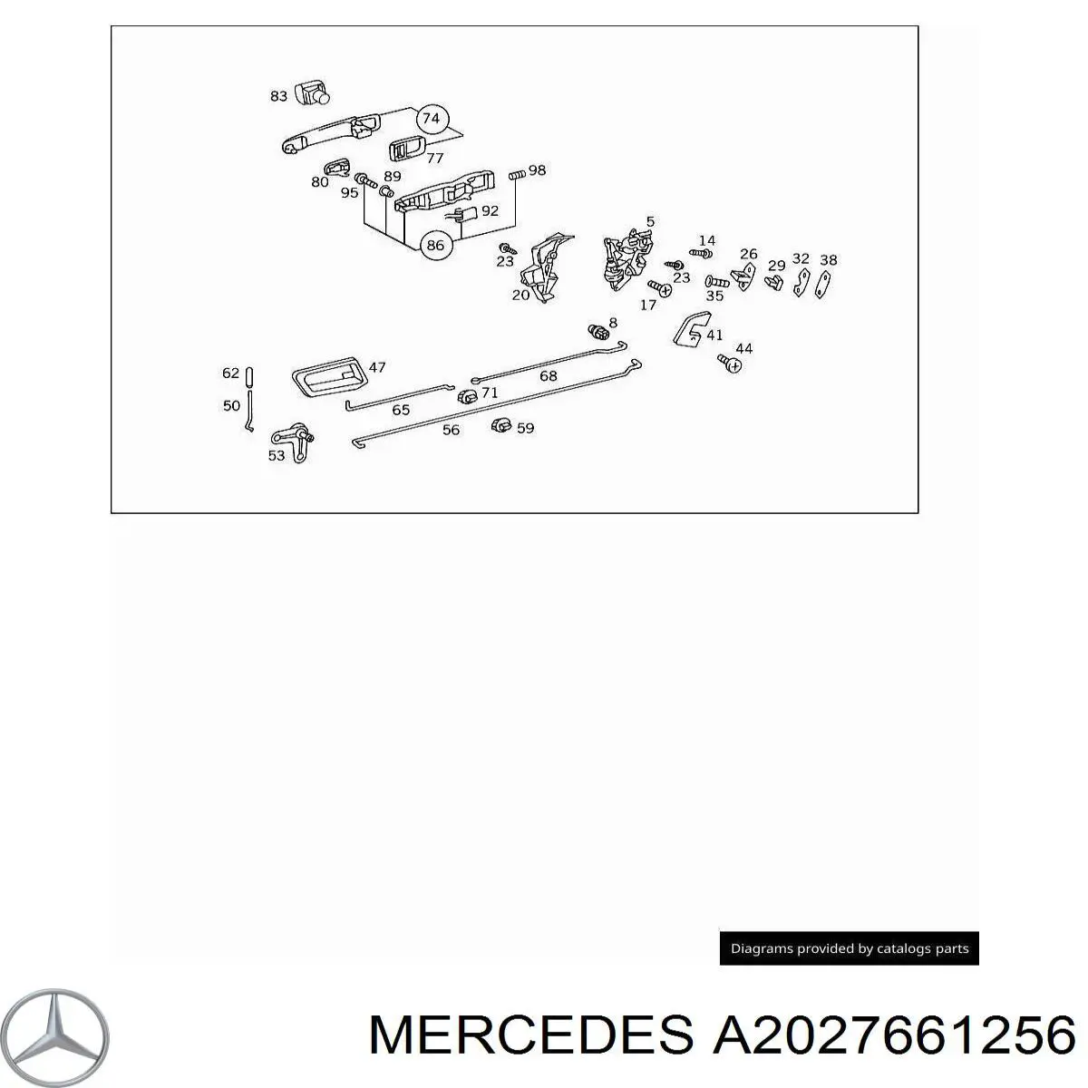 A2027661256 Mercedes 