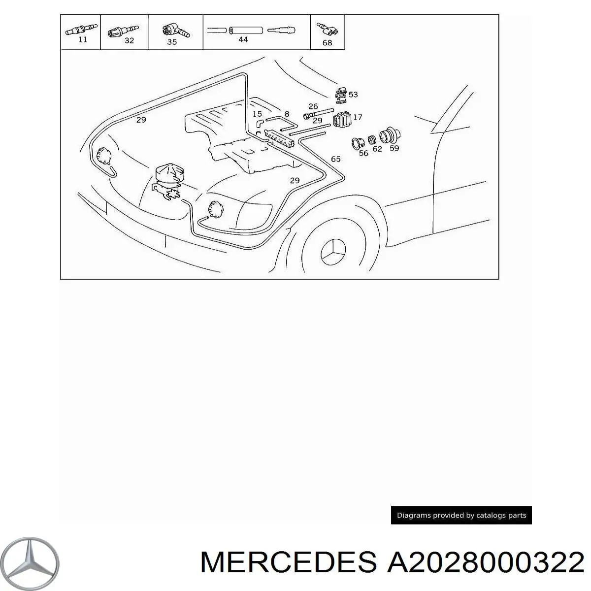 A2028000322 Mercedes 