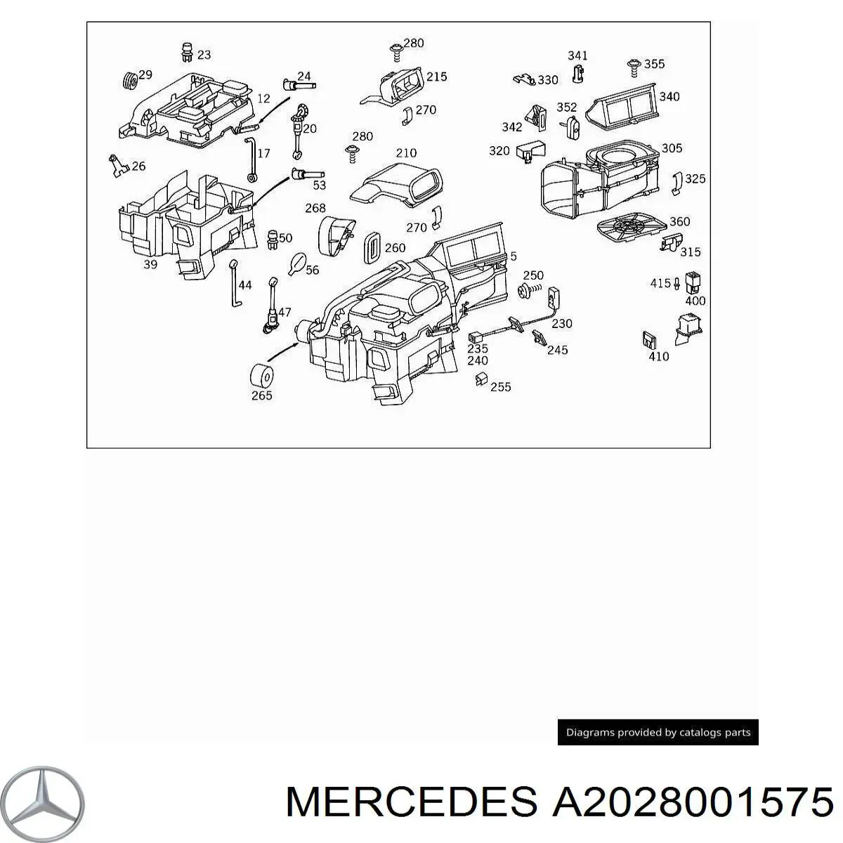  A2028001575 Mercedes