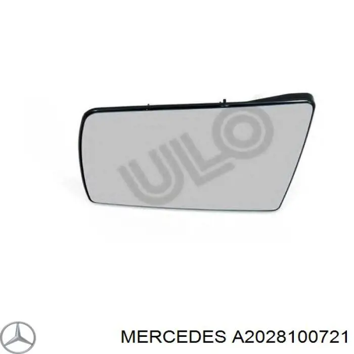 A2028100721 Mercedes зеркальный элемент зеркала заднего вида левого