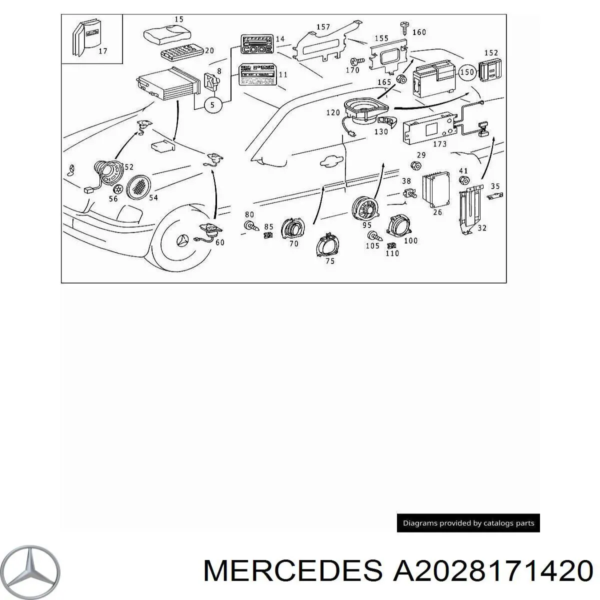 2028171420 Mercedes 