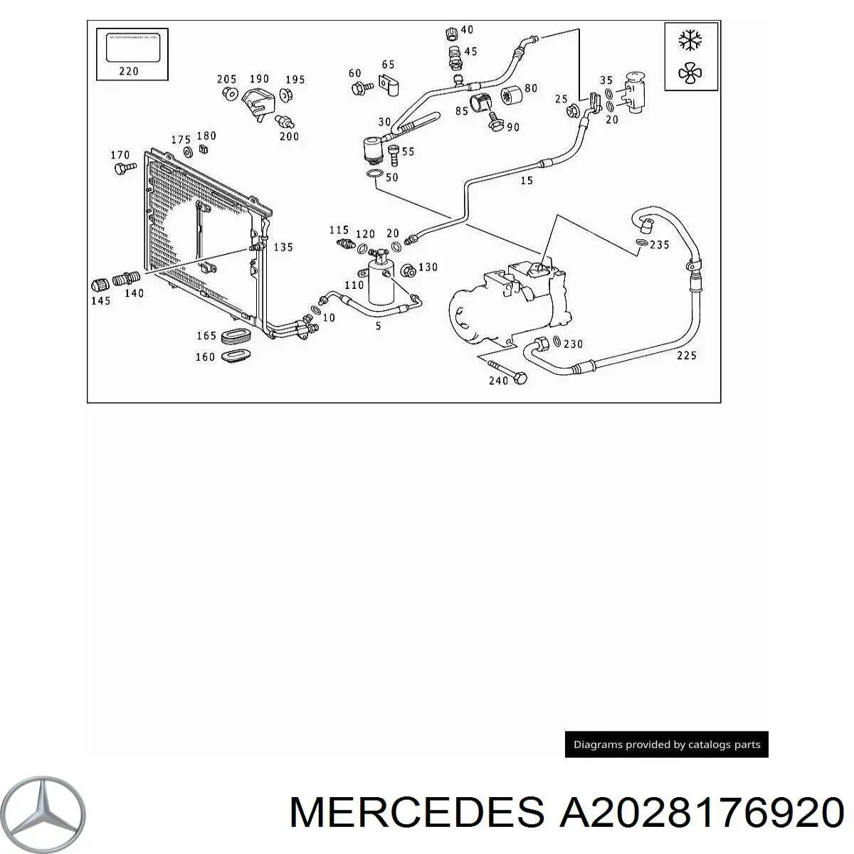 A2028175120 Mercedes 