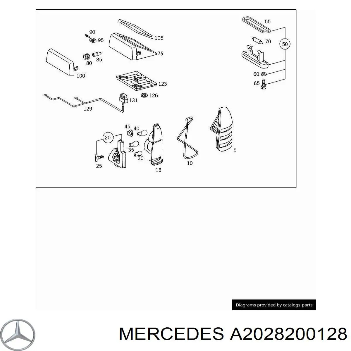  A2028200128 Mercedes