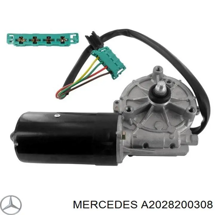 A2028200308 Mercedes мотор стеклоочистителя лобового стекла