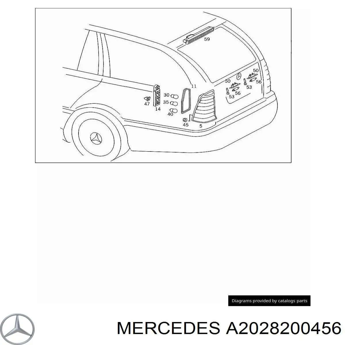 2028200456 Mercedes 