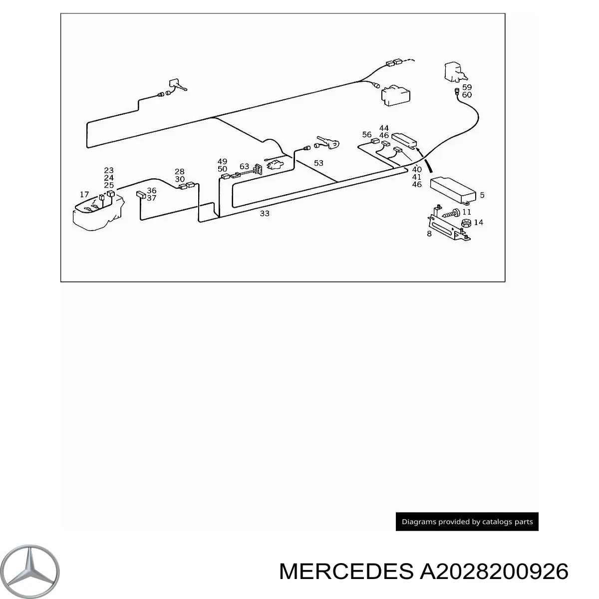 A2028200926 Mercedes 