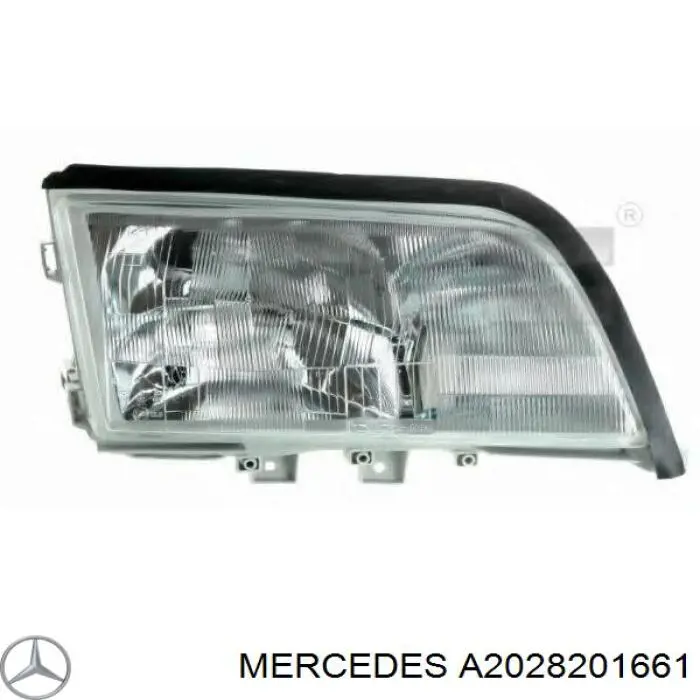 Правая блок фара Mercedes A2028201661 цена, от 59.52 USD