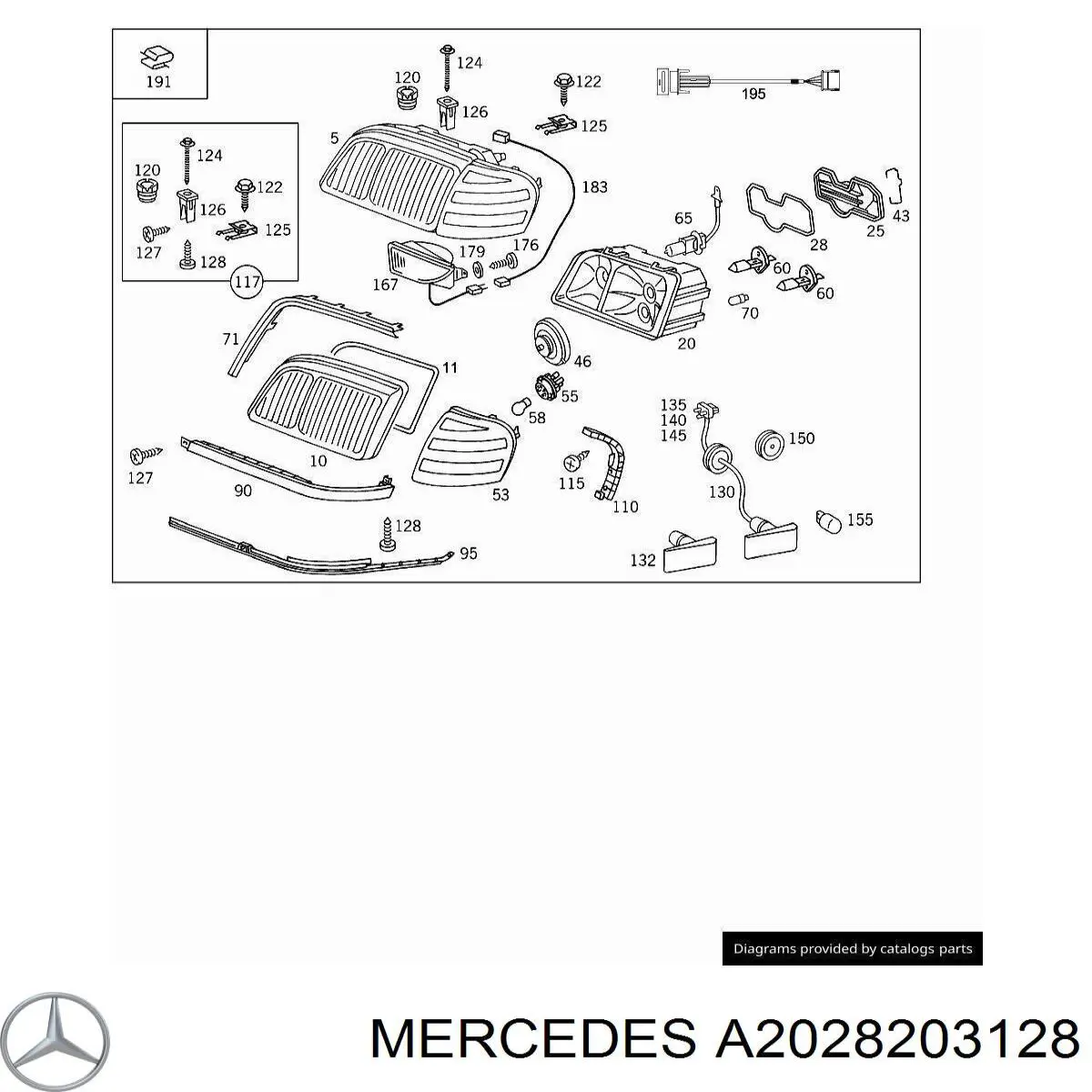A2028203128 Mercedes 