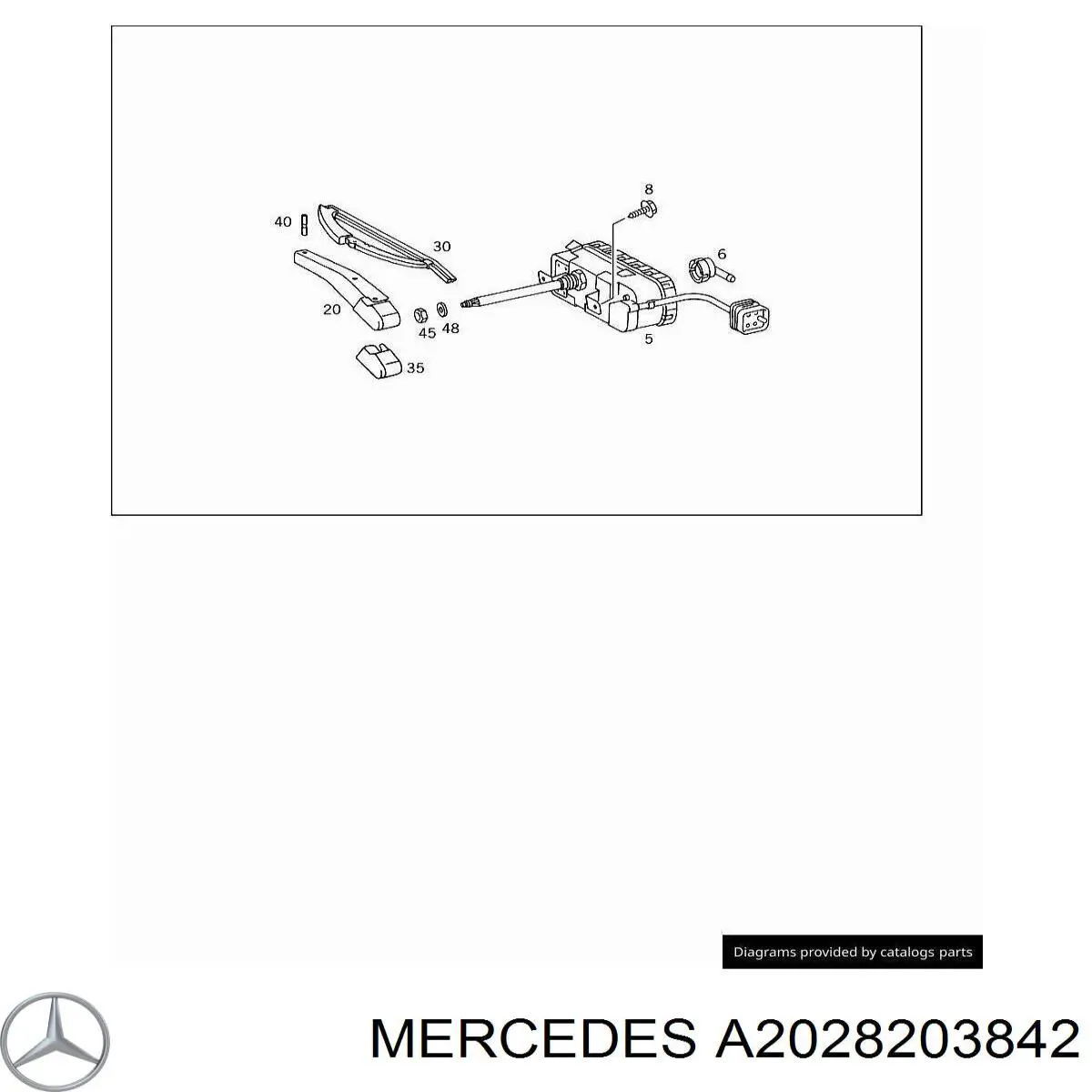  A2028203842 Mercedes