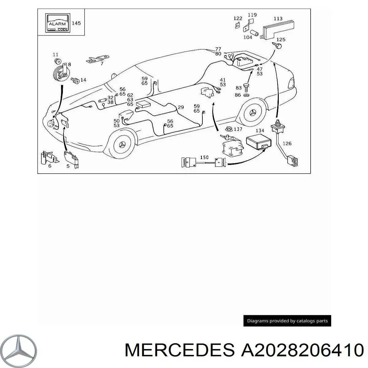 A2028206410 Mercedes 