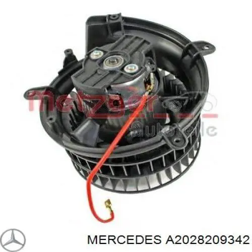 A2028209342 Mercedes motor de ventilador de forno (de aquecedor de salão)