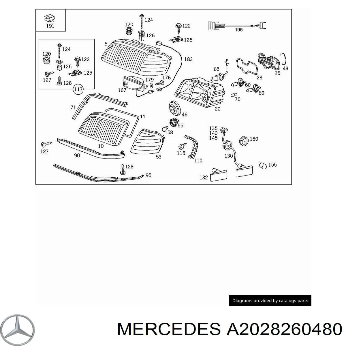 A2028260480 Mercedes 