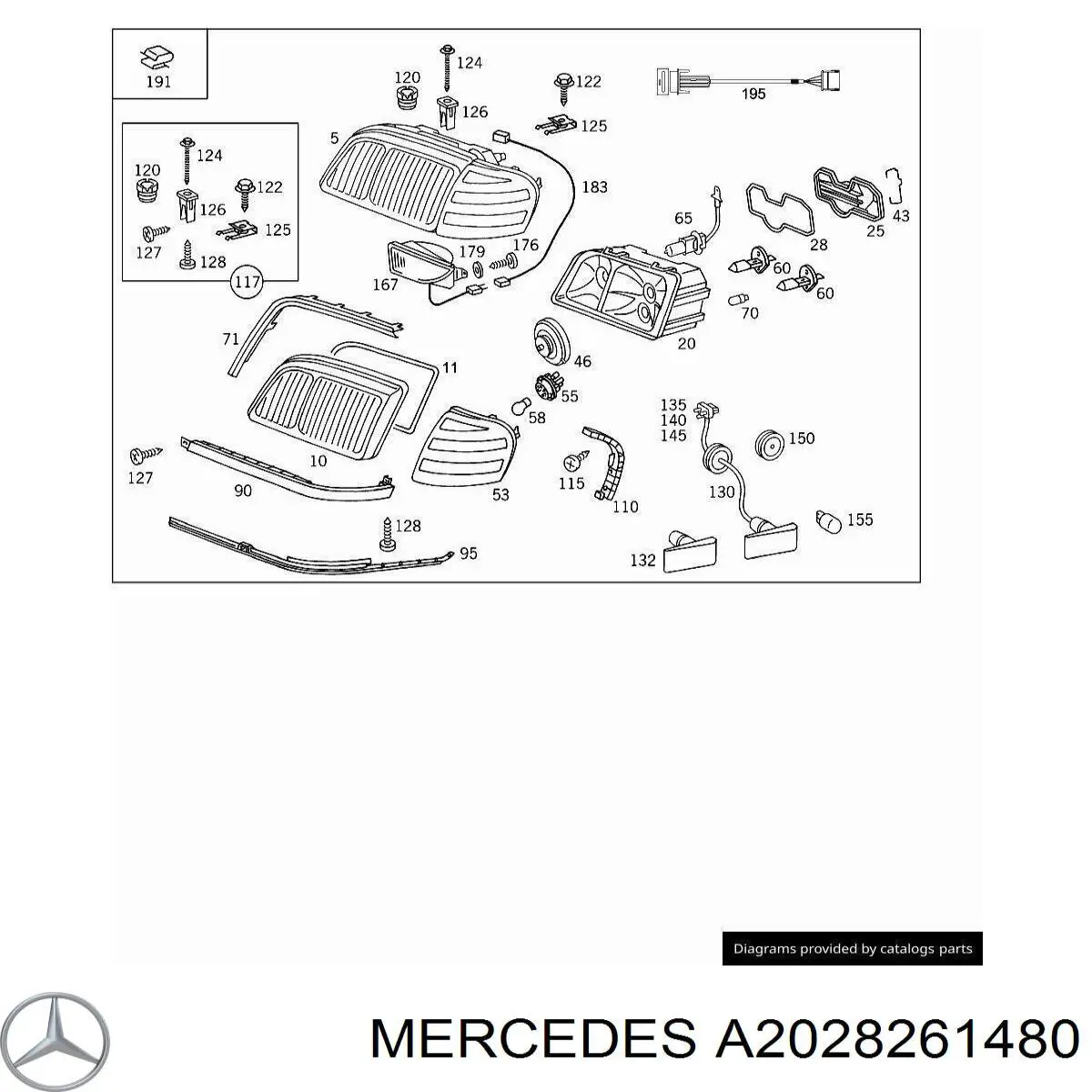  A2028261480 Mercedes