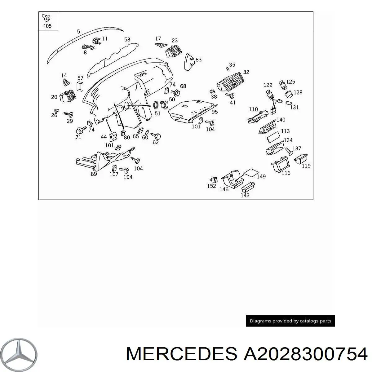 2028300754 Mercedes 