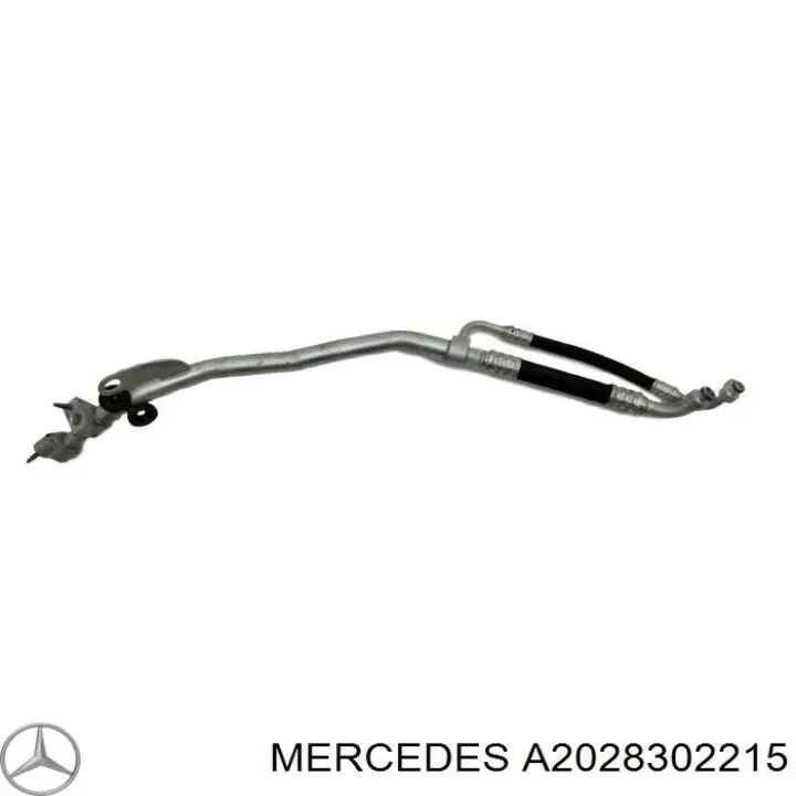 Купить 2028302215 Mercedes Шланг кондиционера, от испарителя к компрессору
