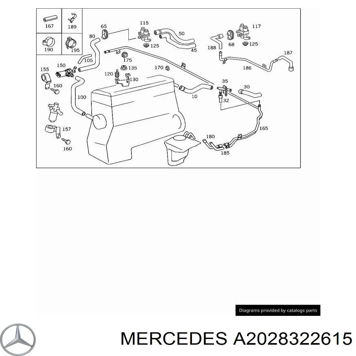 A2028322615 Mercedes 