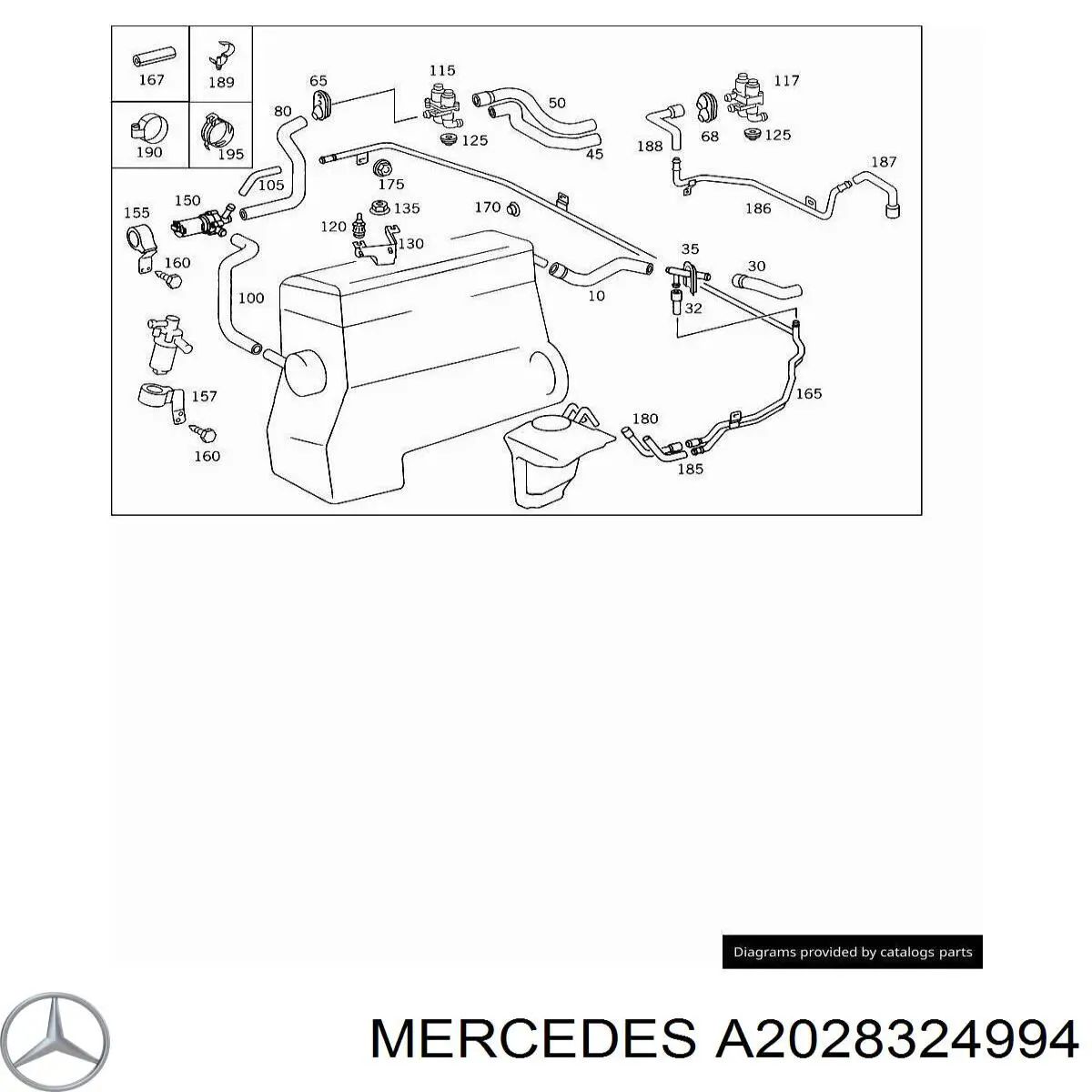 A2028324994 Mercedes 